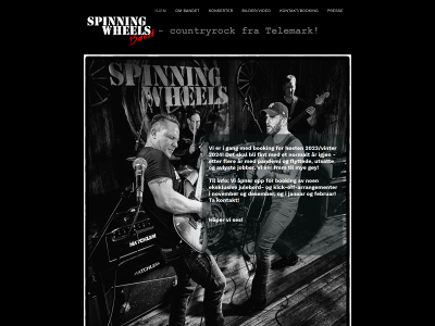 spinningwheelsband.no snapshot