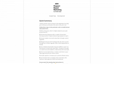 respect-based-marketing.com snapshot