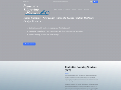 protectivecoveringsvcs.com snapshot