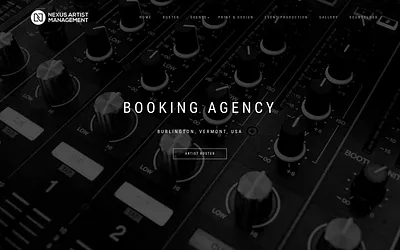 nexusartists.com snapshot