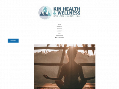 kinhealthwellness.com snapshot