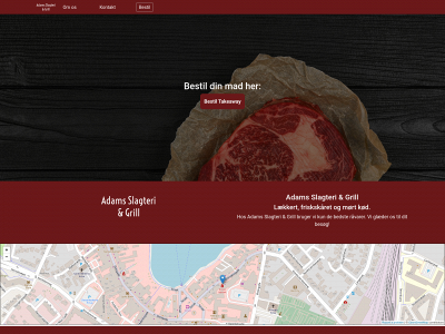 adamsgrill.dk snapshot