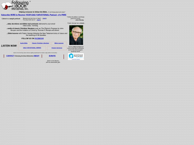 followingthebook.org snapshot