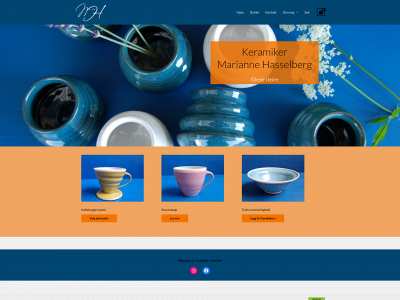 keramikermariannehasselberg.no snapshot