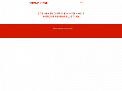 tapaspintxos.fr snapshot