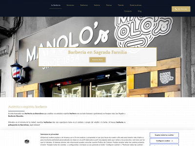 www.barberiasenbarcelona.com snapshot