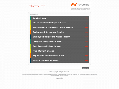 coltontheer.com snapshot