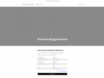 renoveratimmerhus.se snapshot