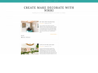 createmakedecorate.com snapshot