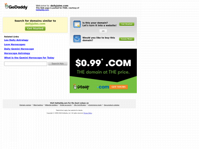 dailyjules.com snapshot