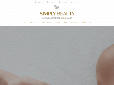 simplybeautyringwood.co.uk snapshot