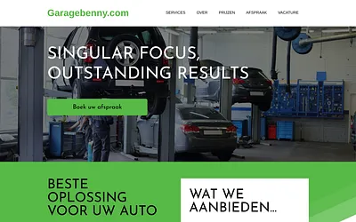 garagebenny.com snapshot