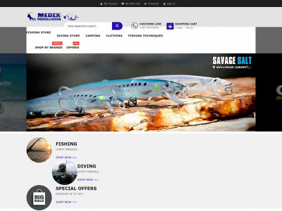 fishingmegashop.com snapshot