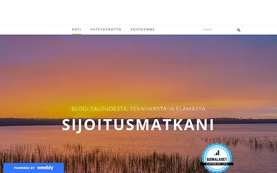 sijoitusmatkani.weebly.com snapshot