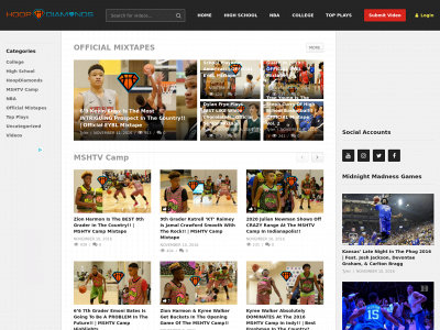 hoopdiamonds.com snapshot