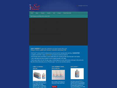 suit-saver.com snapshot