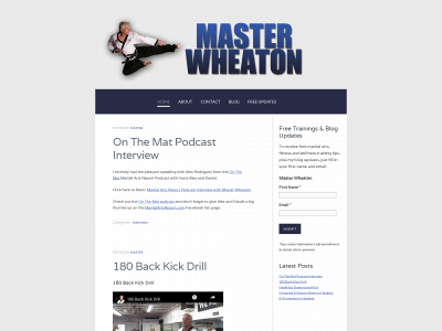 masterwheaton.com snapshot