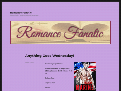romancefanatic.com snapshot