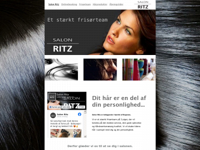 salonritz.dk snapshot