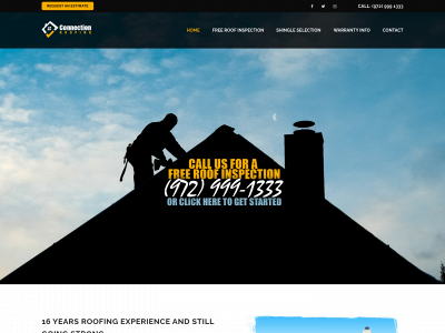 connectionroofing.com snapshot