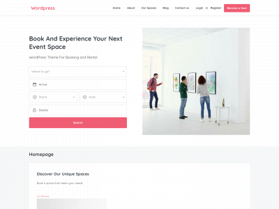 venueandspaces.com snapshot