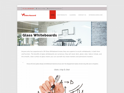 glasswhiteboards.nz snapshot