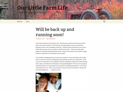 ourlittlefarmlife.com snapshot