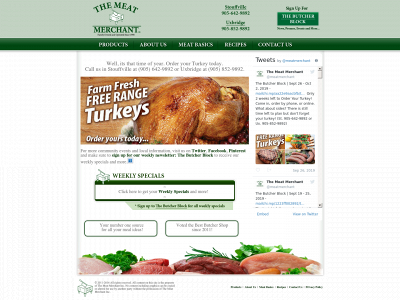 themeatmerchant.ca snapshot