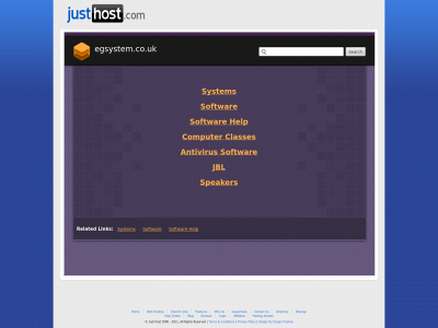 egsystem.co.uk snapshot