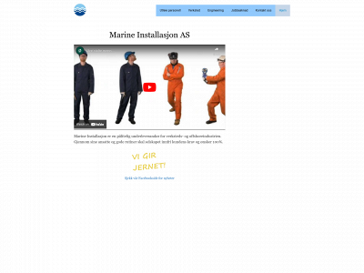 marine-i.no snapshot