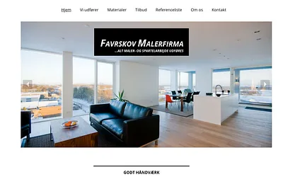 favrskovmalerfirma.dk snapshot