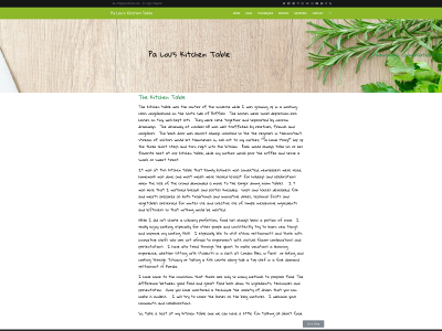 palouskitchentable.com snapshot