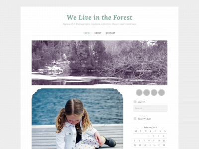 weliveintheforest.blog snapshot