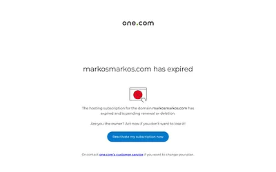markosmarkos.com snapshot