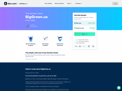 biggreen.us snapshot