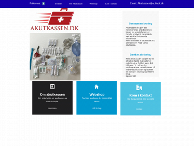 akutkassen.dk snapshot