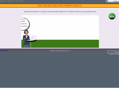myusadentist.com snapshot