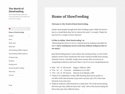 slowfeeding.com snapshot