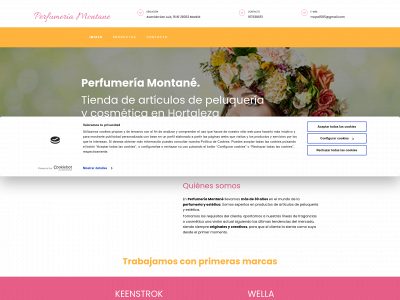 perfumeriamontane.com snapshot