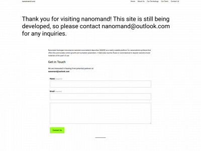 nanomand.com snapshot
