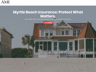 aaronmillerinsurance.com snapshot