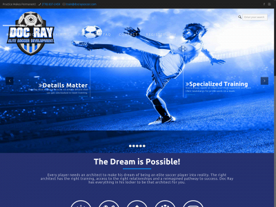 docraysoccer.com snapshot