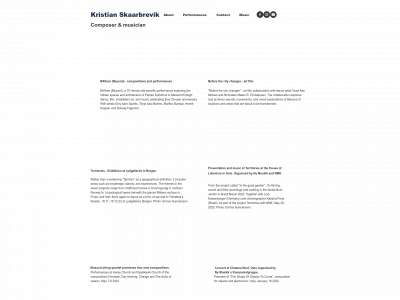 kristianskaarbrevik.com snapshot