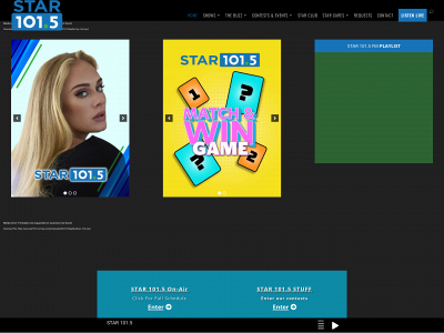 star1015.com snapshot