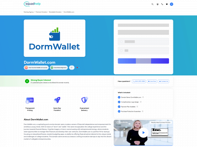 dormwallet.com snapshot