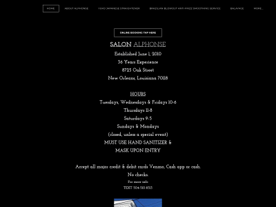 www.salon-alphonse.com snapshot
