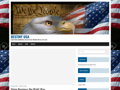 destinyusacorp.com snapshot