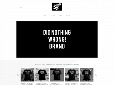 www.didnothingwrongbrand.com snapshot