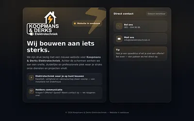 kdelektrotechniek.nl snapshot