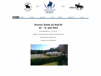 dressur-derby.no snapshot